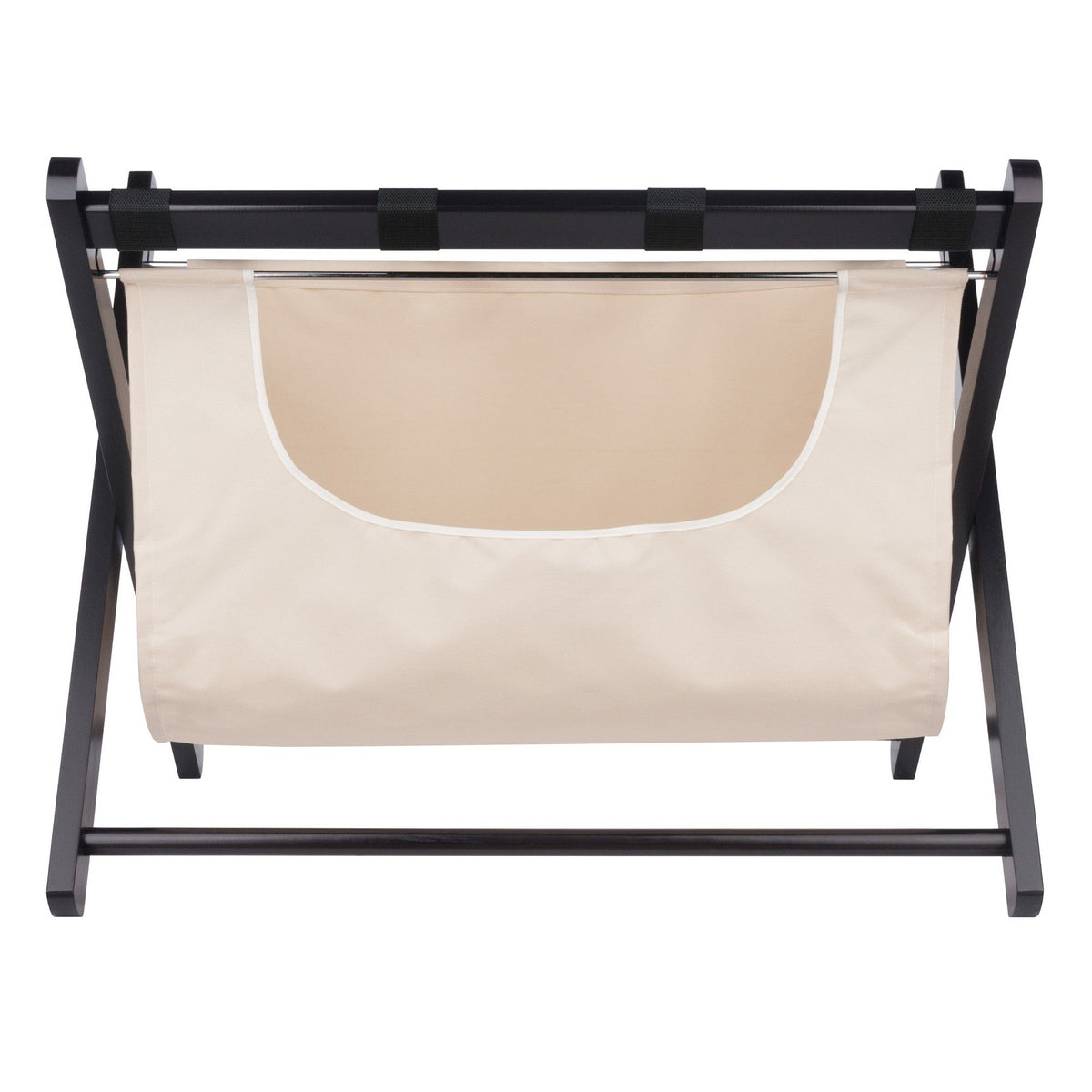 Dora Guest Room Luggage Rack with Removable Basket