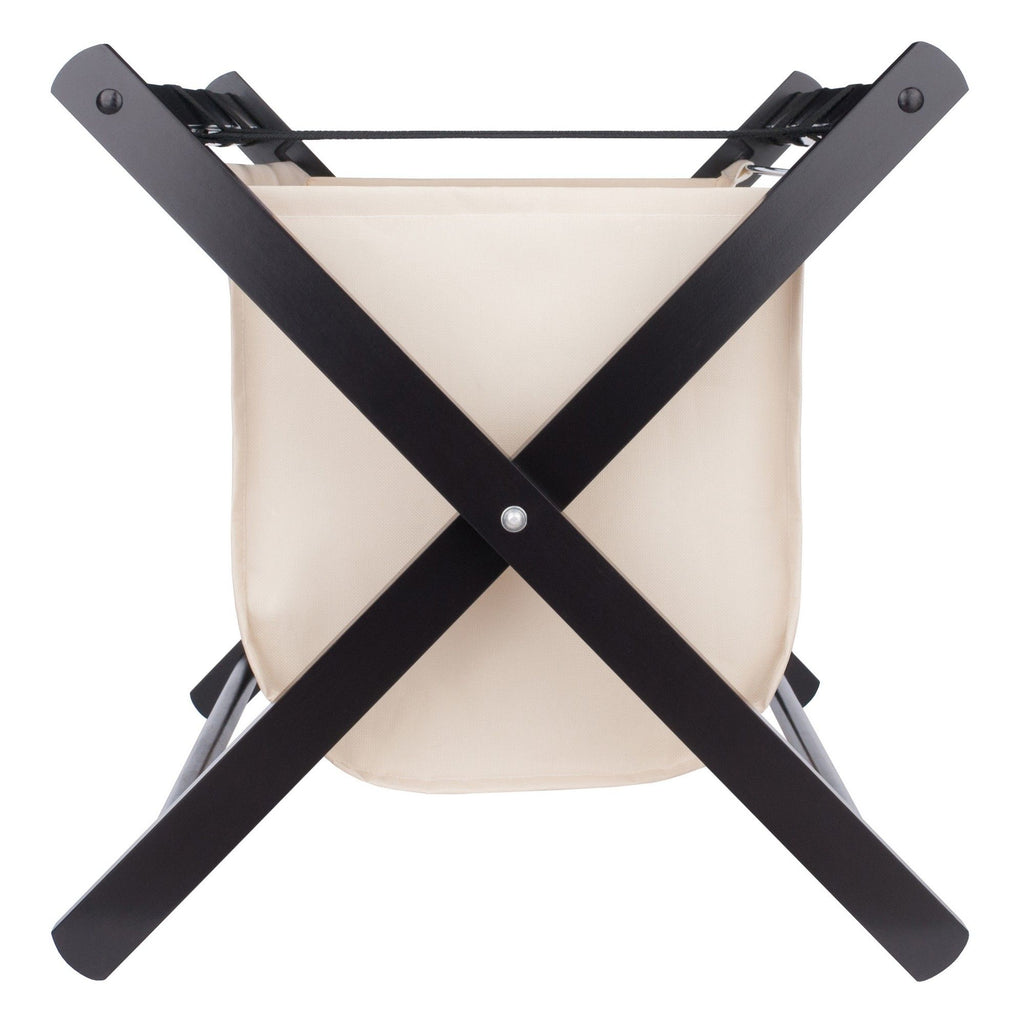 Dora Guest Room Luggage Rack with Removable Basket