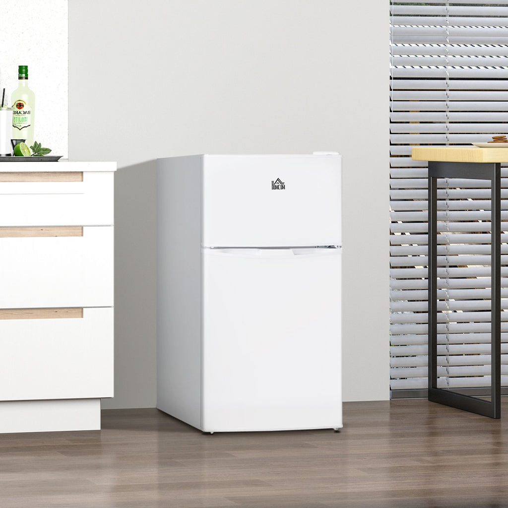 TidyCabinet 3.2 Cu. Mini Fridge with Freezer – Compact Refrigerator for Bedroom or Dorm