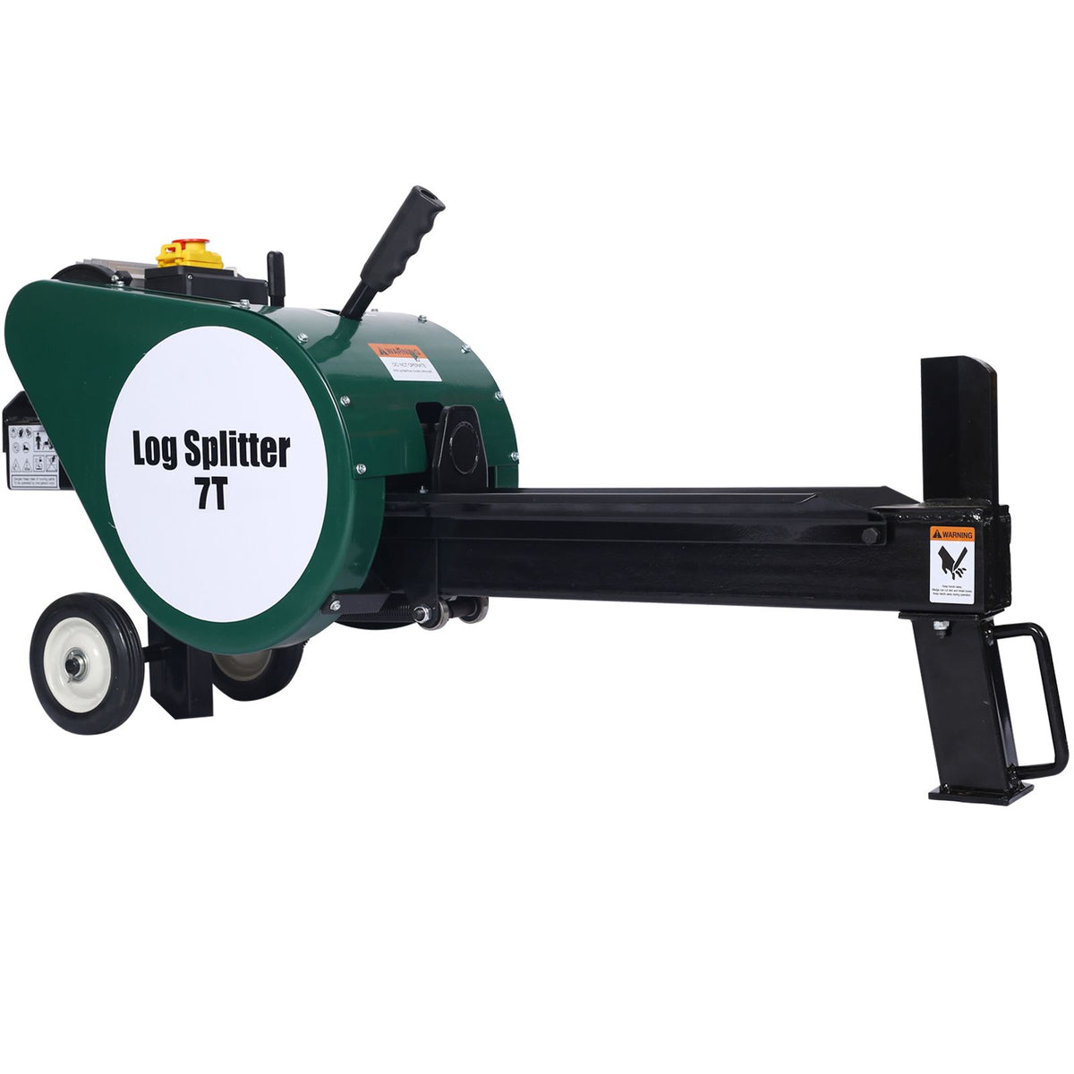 Portable Double-Flywheel Electric Log Splitter