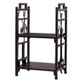 Double-Layer Firewood Rack with Tools and Animal Motif