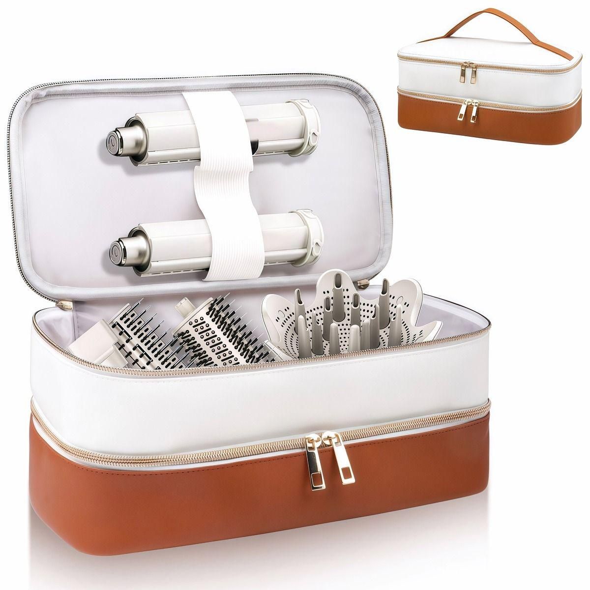 Double-Layer Hair Styling Tool Organizer