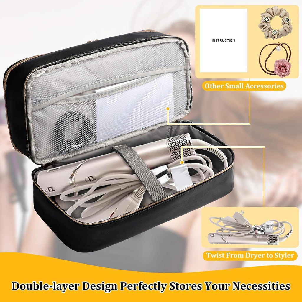 Double-Layer Hair Styling Tool Organizer