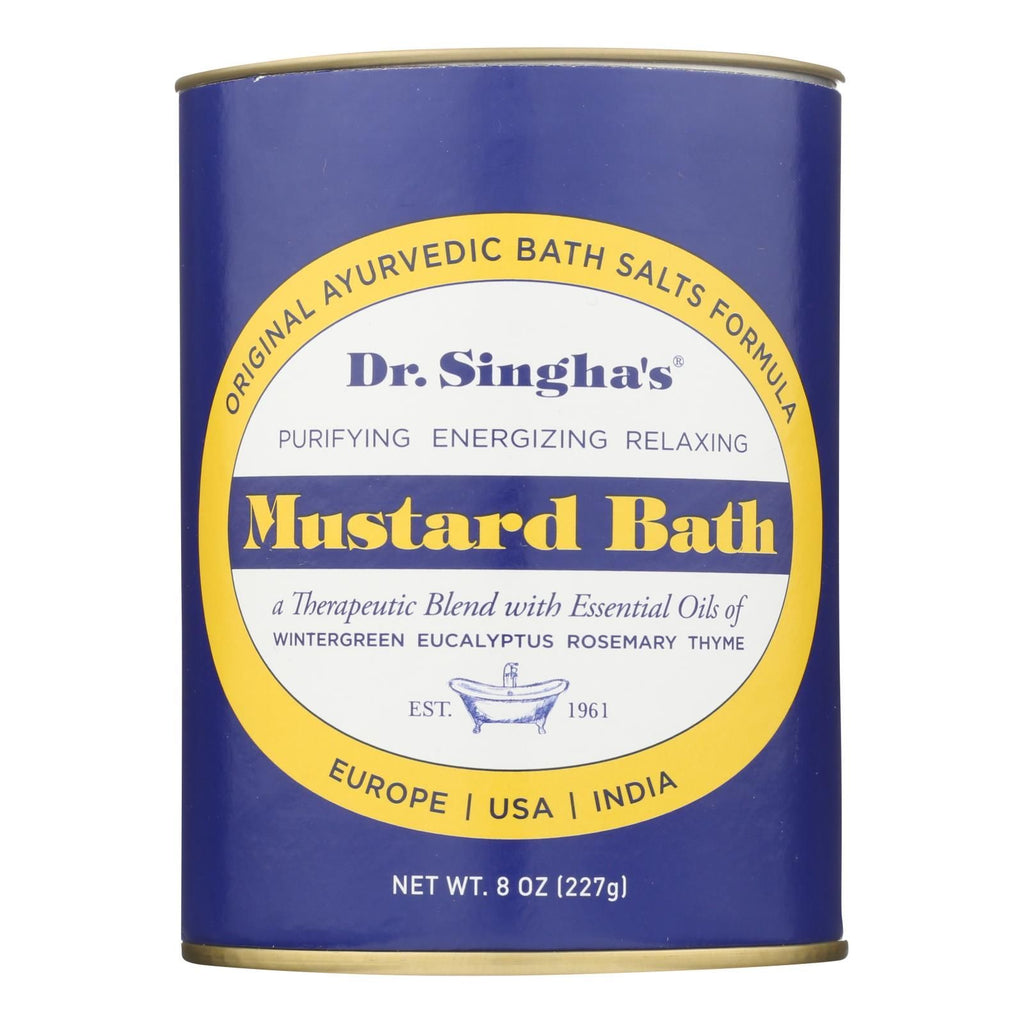 Dr. Singha's Aromatic Mustard Bath Preparation