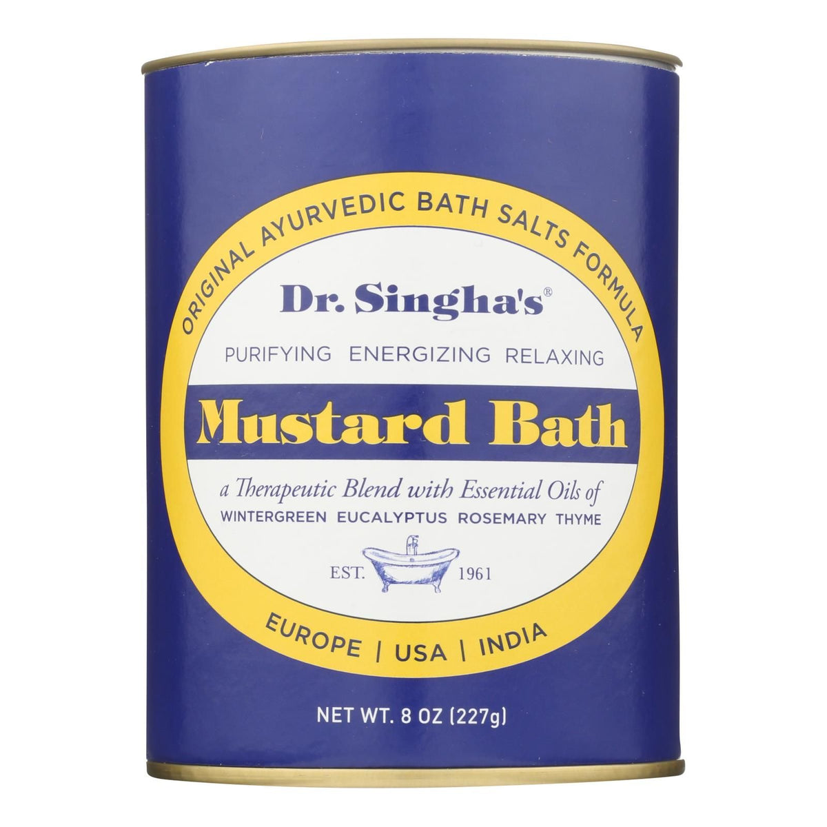 Dr. Singha's Aromatic Mustard Bath Preparation