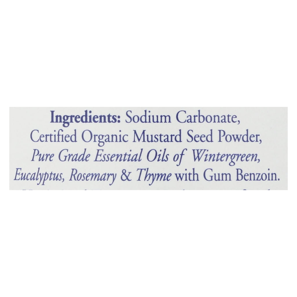Dr. Singha's Aromatic Mustard Bath Preparation