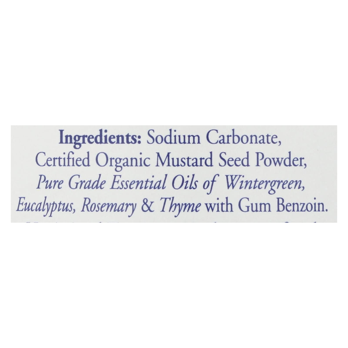 Dr. Singha's Aromatic Mustard Bath Preparation