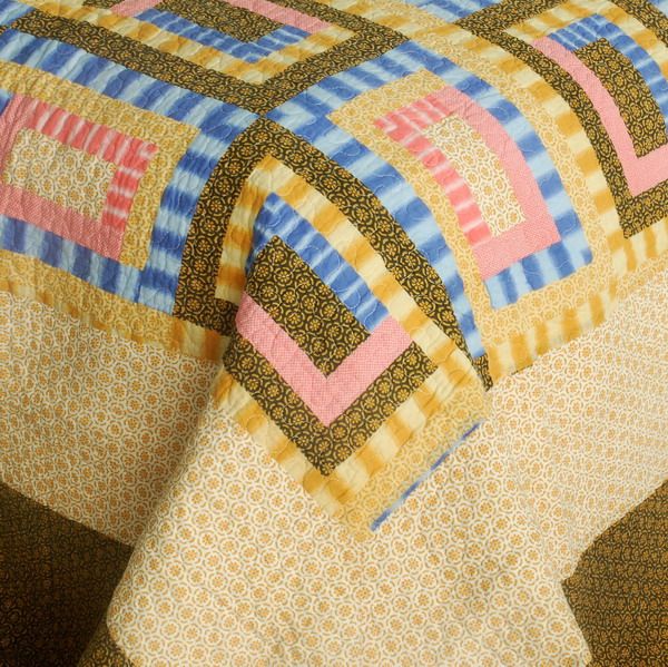 Dream High Reversible Vermicelli-Quilted Bedding Set