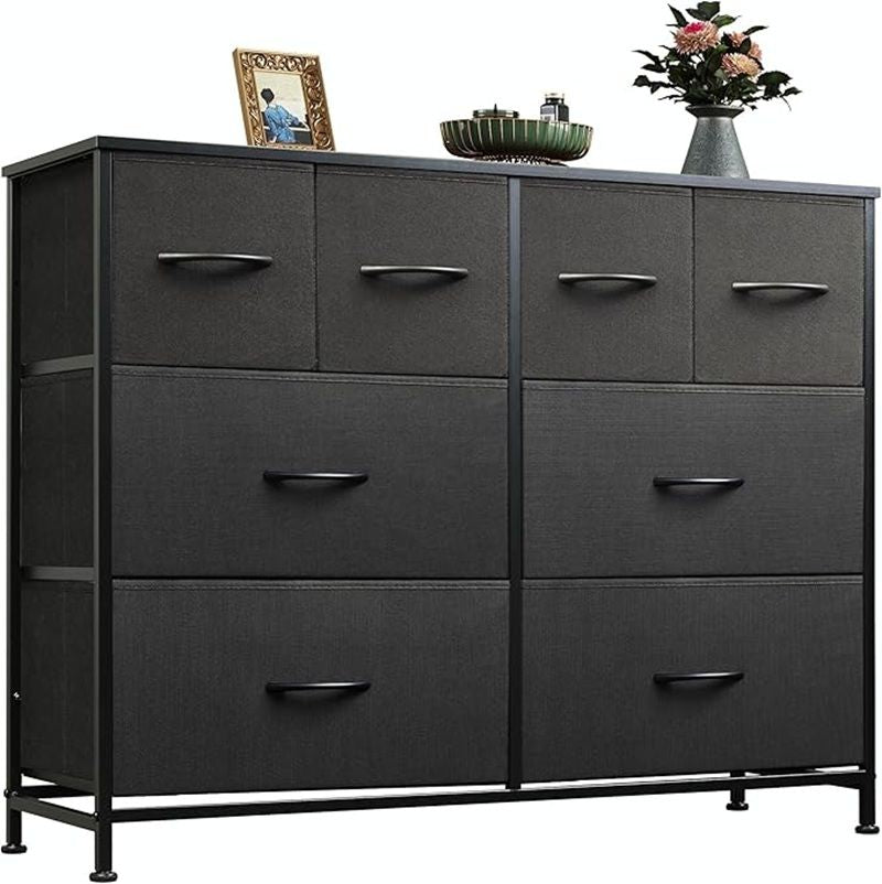 Eight-Drawer Dresser with Versatile Display Top