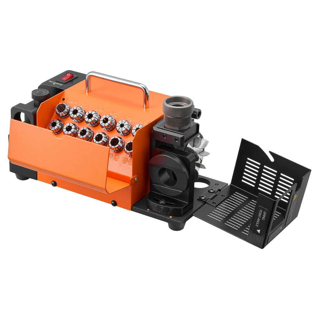 MR-13B+ Drill Bit Sharpener with Adjustable Point and Relief Angles