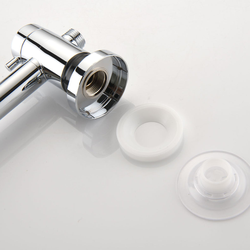Adjustable Dual Rain and Hand Shower System