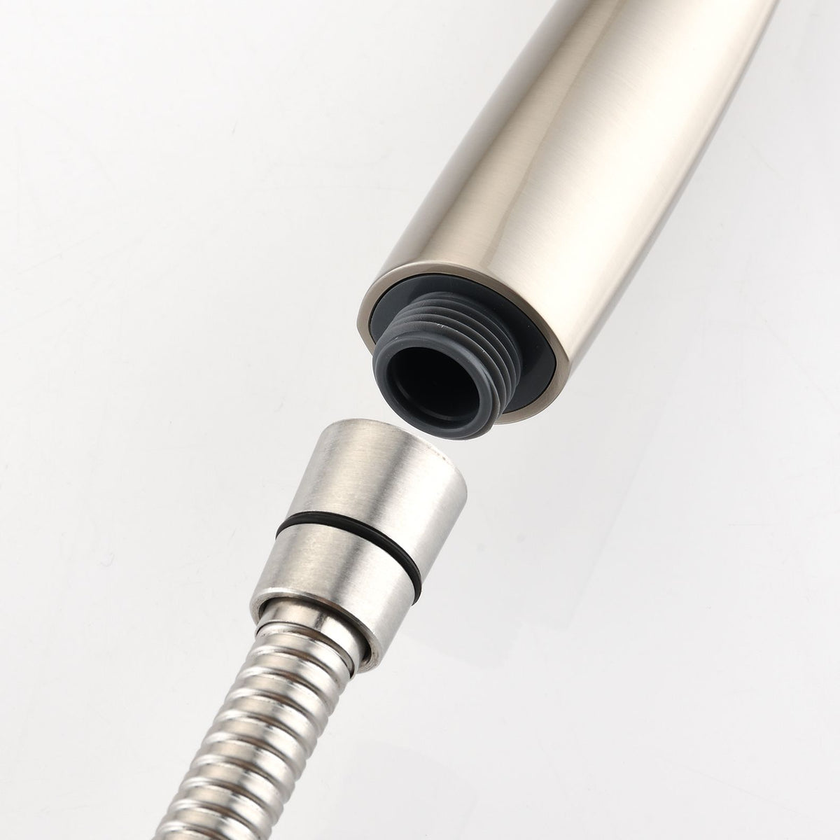 Drill-Free Dual Shower System with Slide Bar