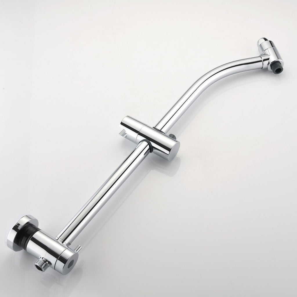 Adjustable Dual Rain and Hand Shower System