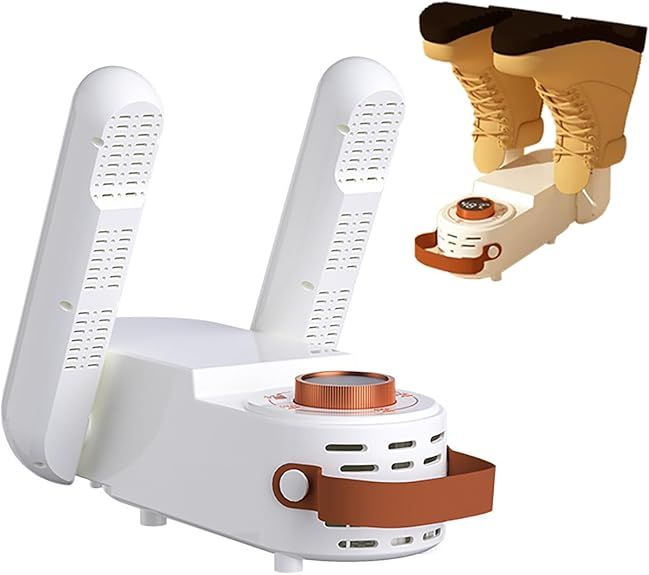 Dryer for Shoes, Work Boots, and Clothes with Heat Blower and Boot Warmer