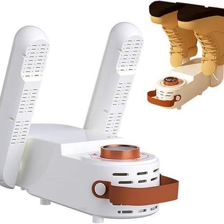 Dryer for Shoes, Work Boots, and Clothes with Heat Blower and Boot Warmer