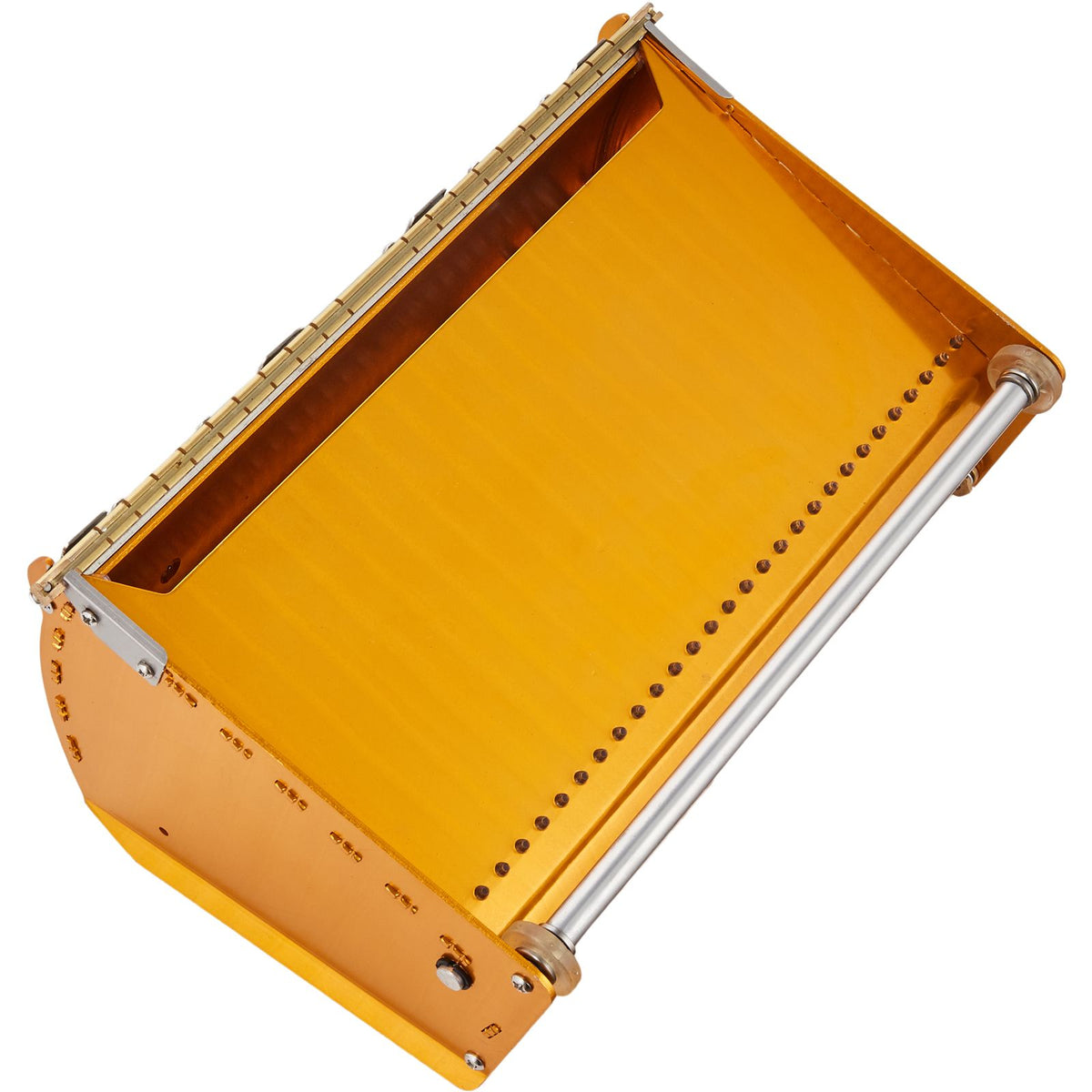 Quick-Clean Drywall Flat Box with Adjustable Blade Control