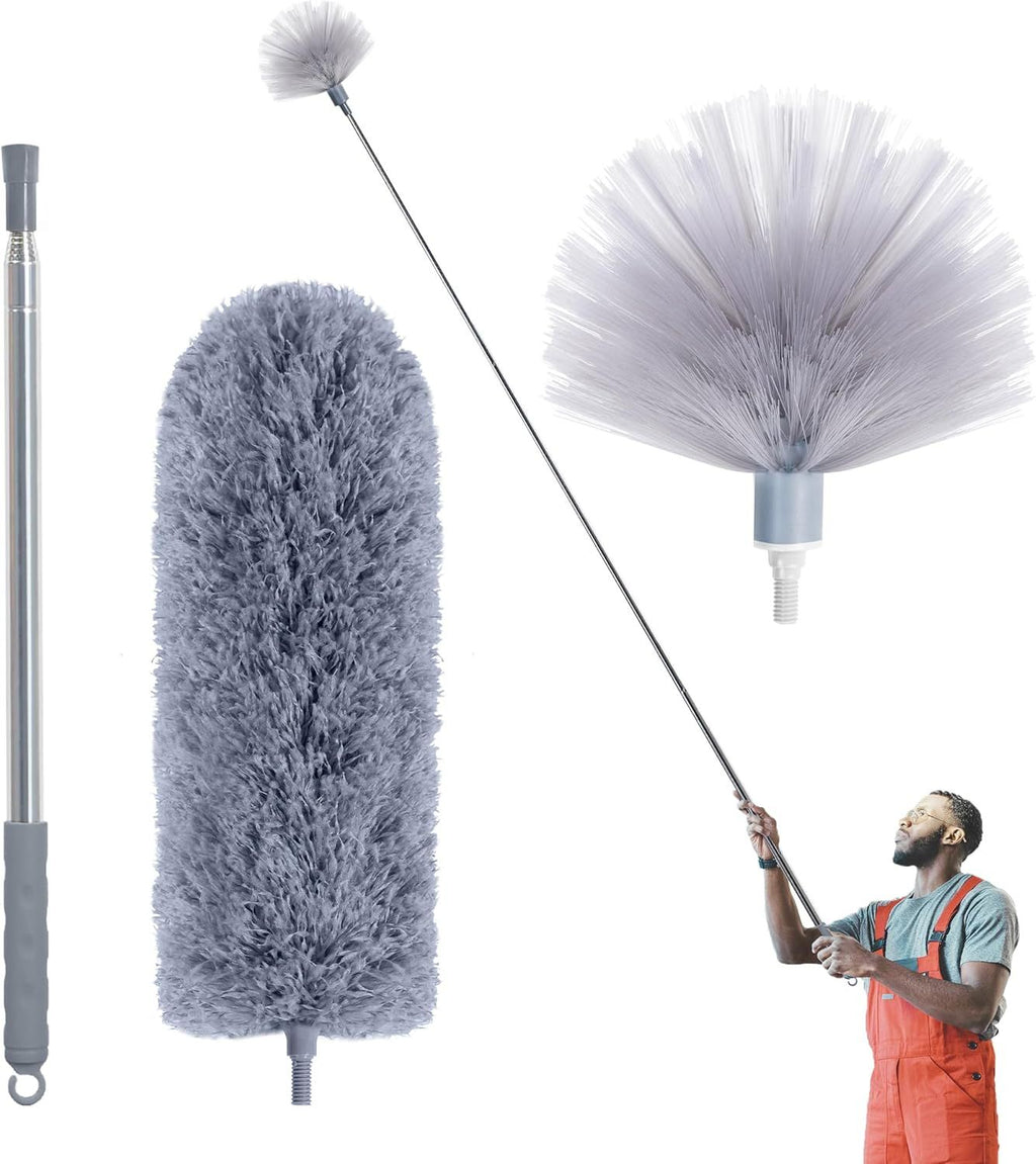 Extension Pole Duster Kit for Ceiling Fans and High Corners