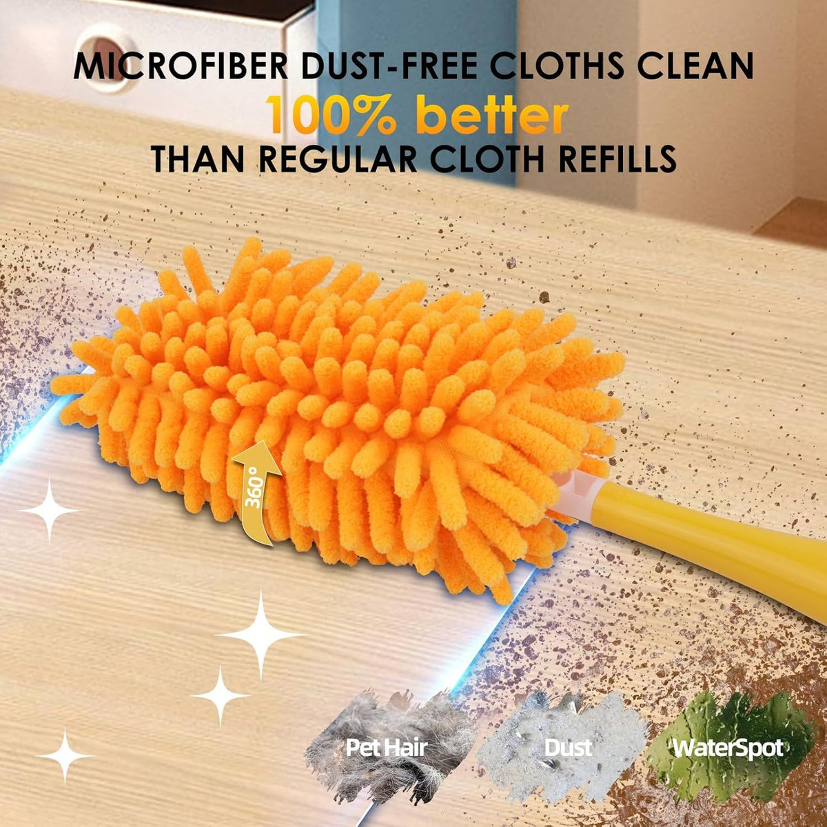 Reusable Full-Surround Duster Refill Set