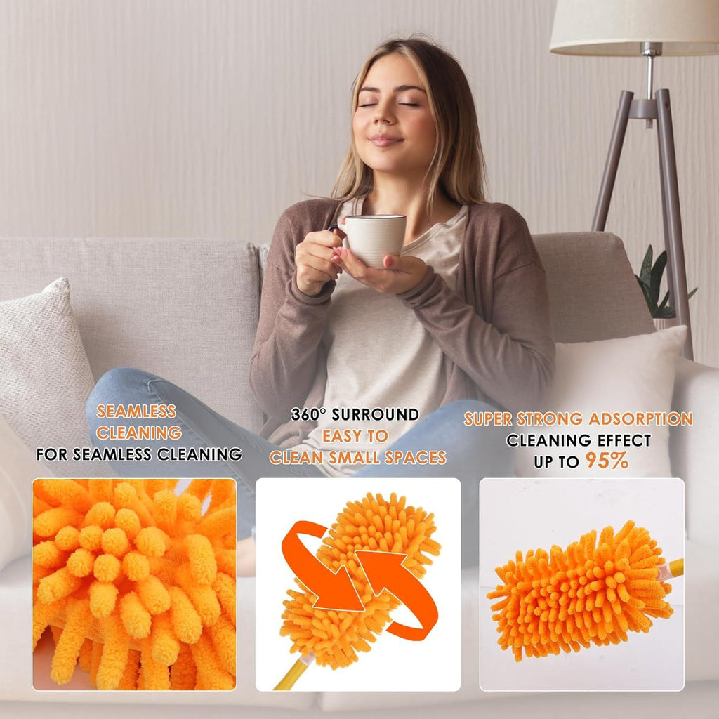 Reusable Full-Surround Duster Refill Set