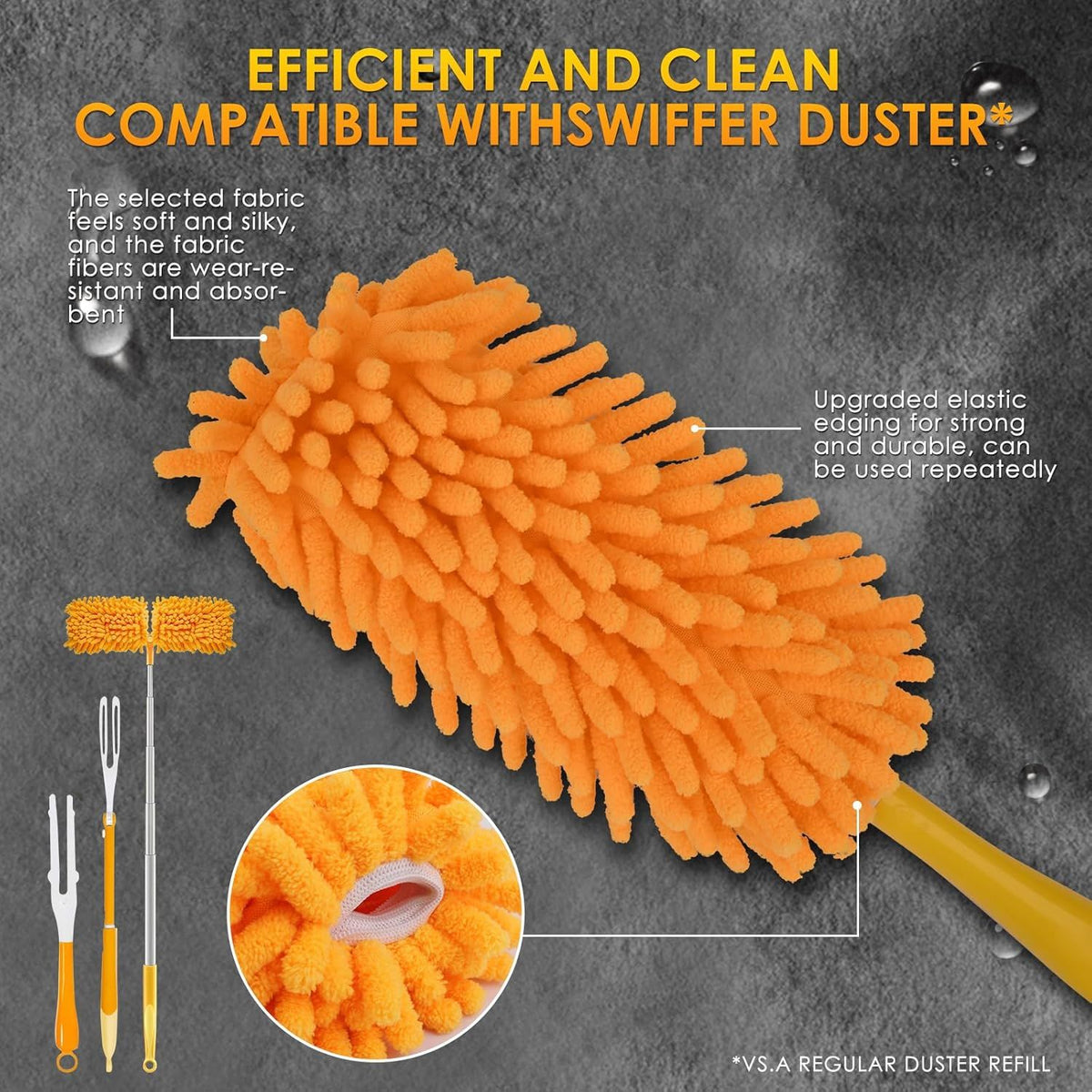 Reusable Full-Surround Duster Refill Set