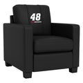 Dyno Stationary Club Chair with Alex Bowman #48 with Name Rail Logo