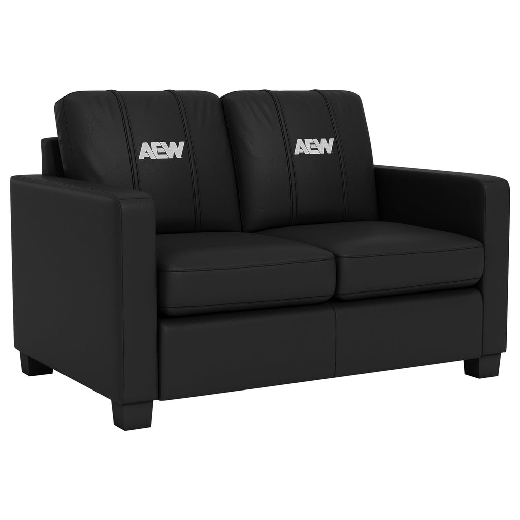 Dyno All Elite Wrestling Logo Stationary Loveseat
