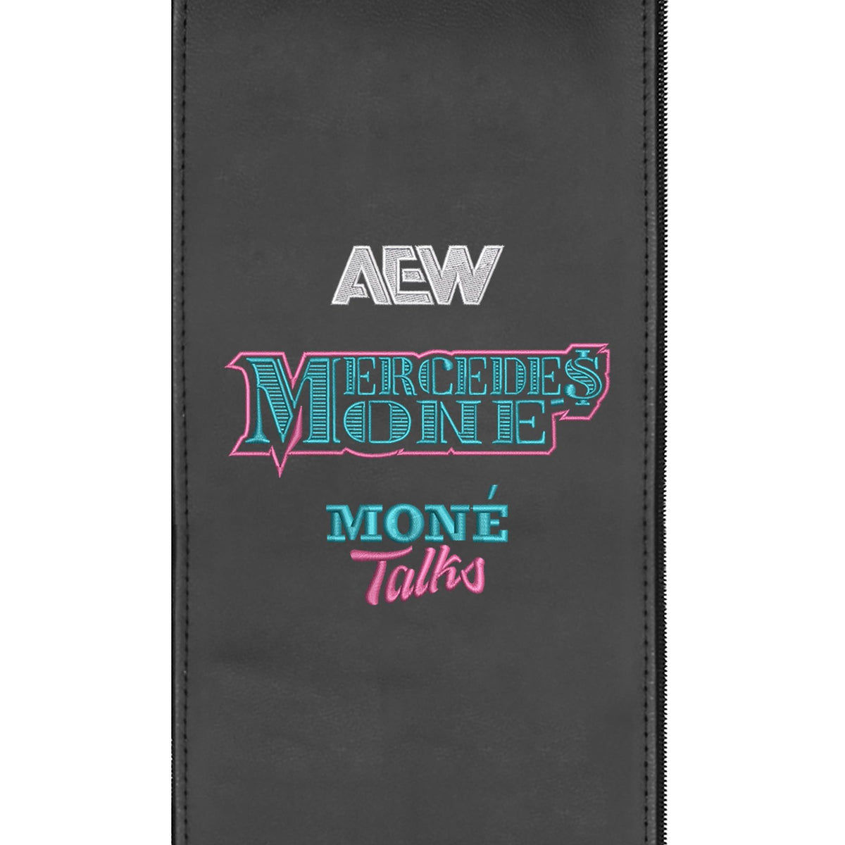 Dyno Sofa with AEW Mercedes Mone Logo