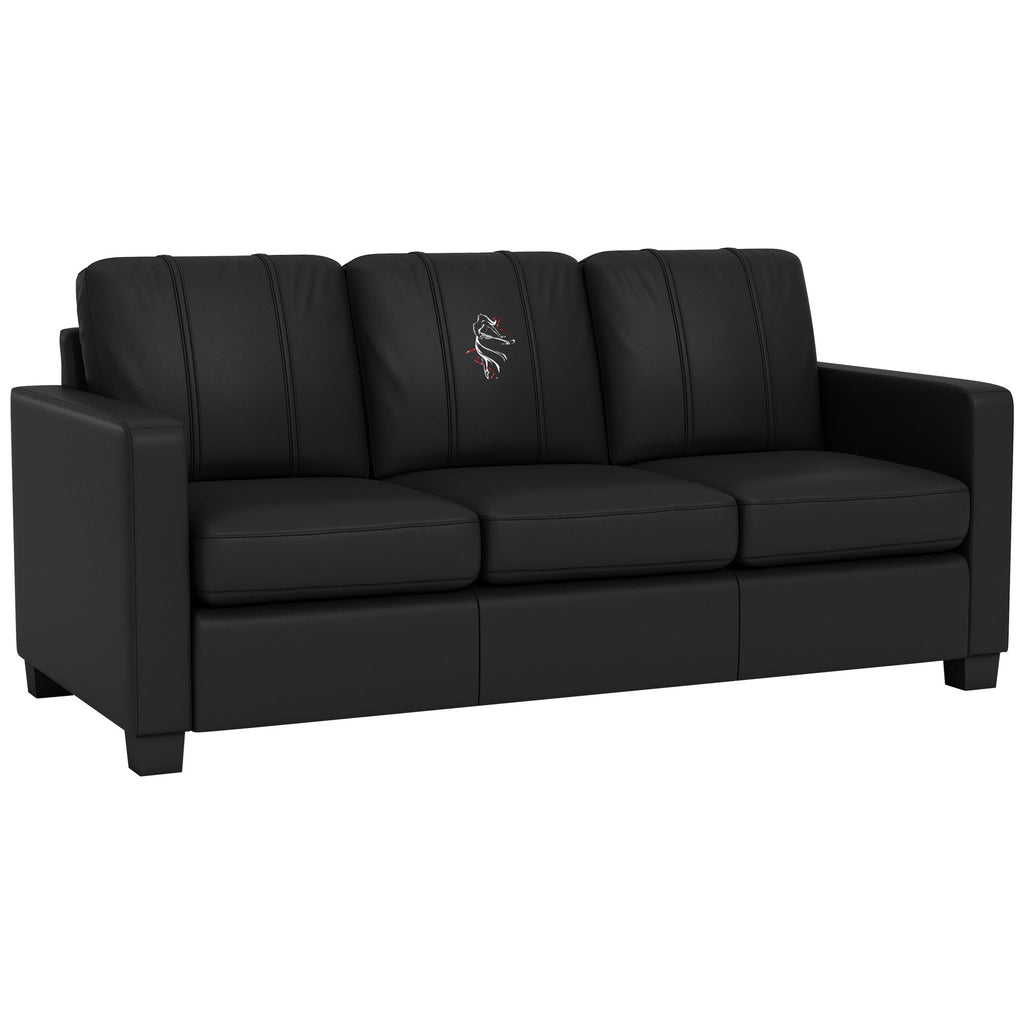 Dyno Stationary Sofa with Ballerina Red Ribbon Panel