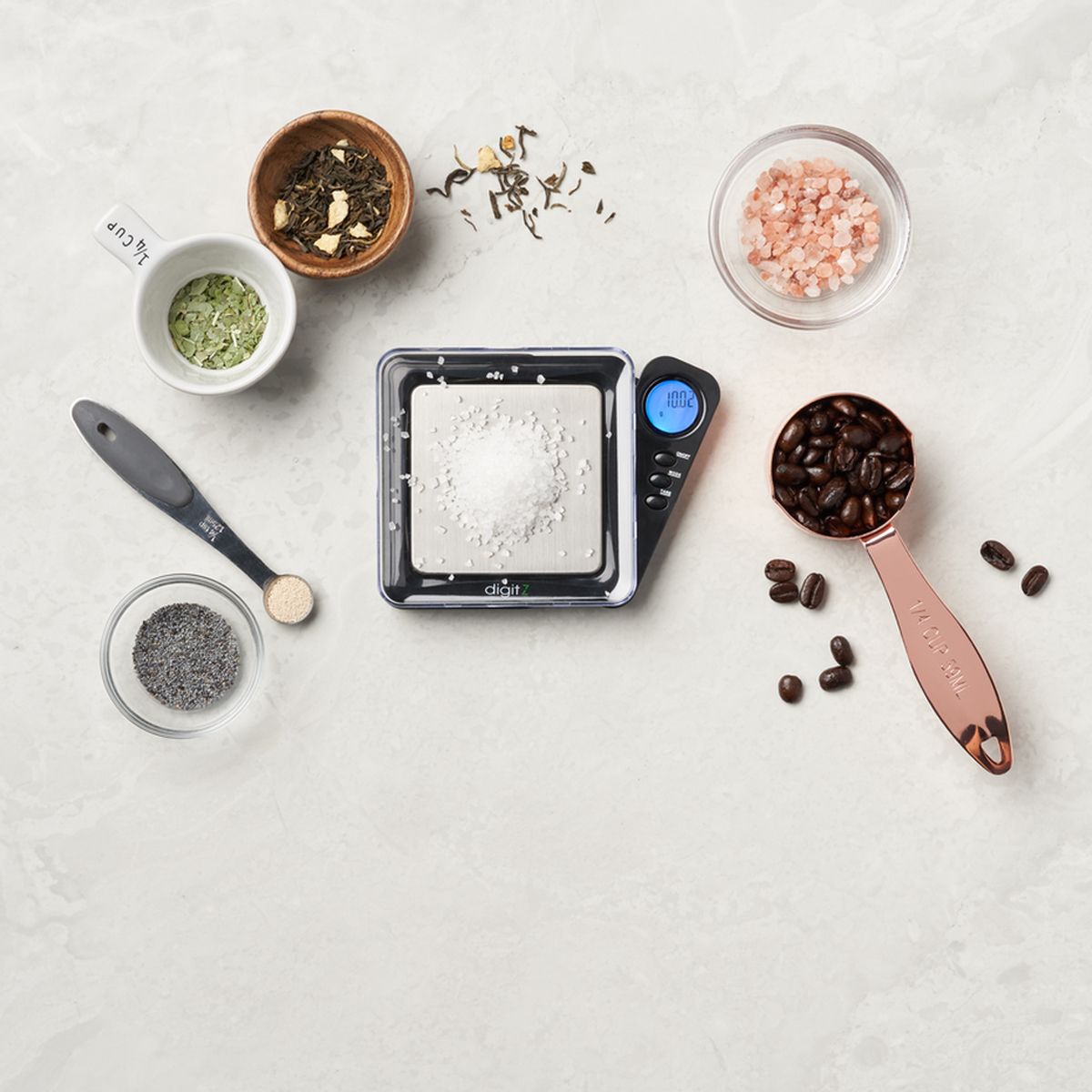 DZ2-100 Digital Pocket Scale with Swing-Out Backlit Display