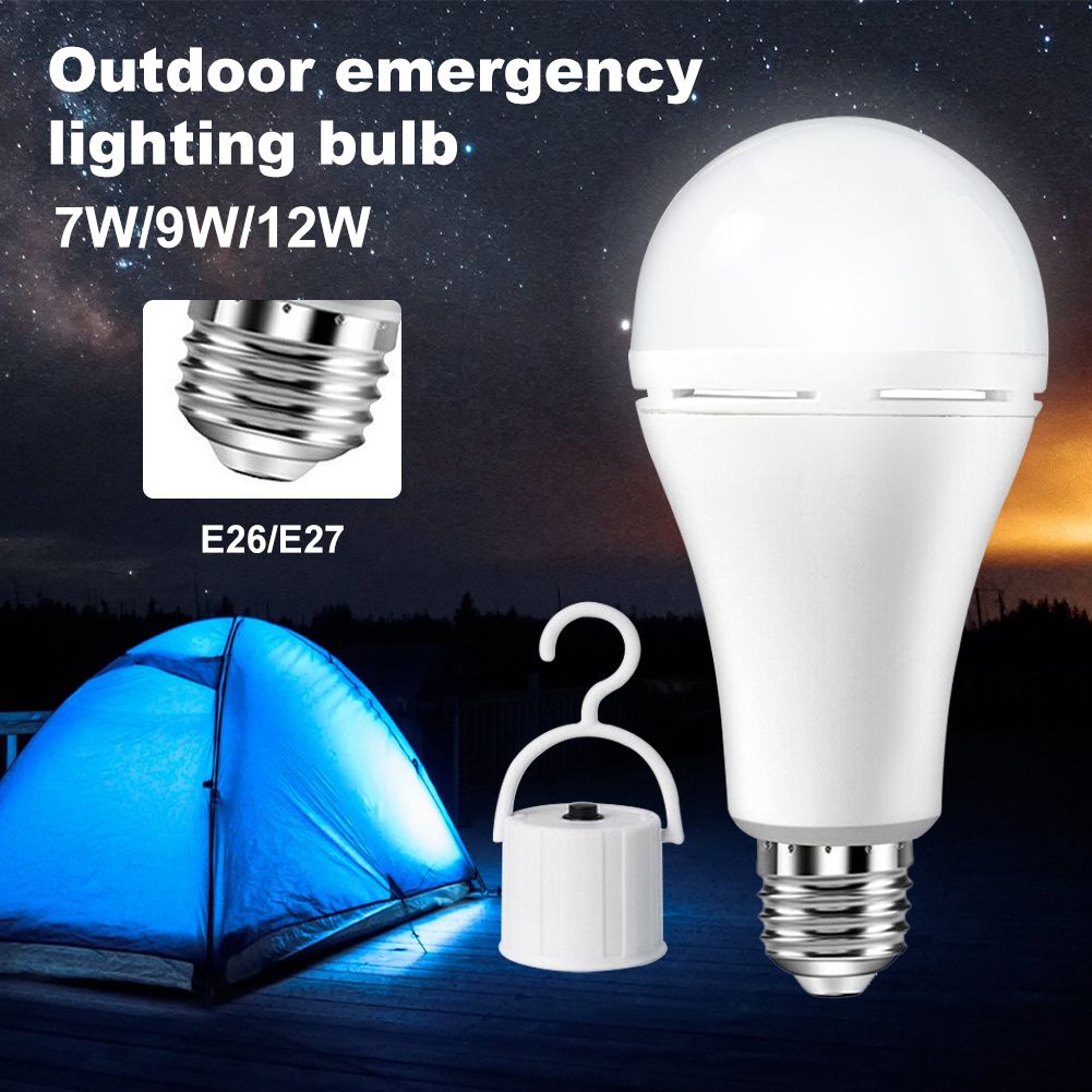 Rechargeable LED Bulb with Emergency Battery Backup