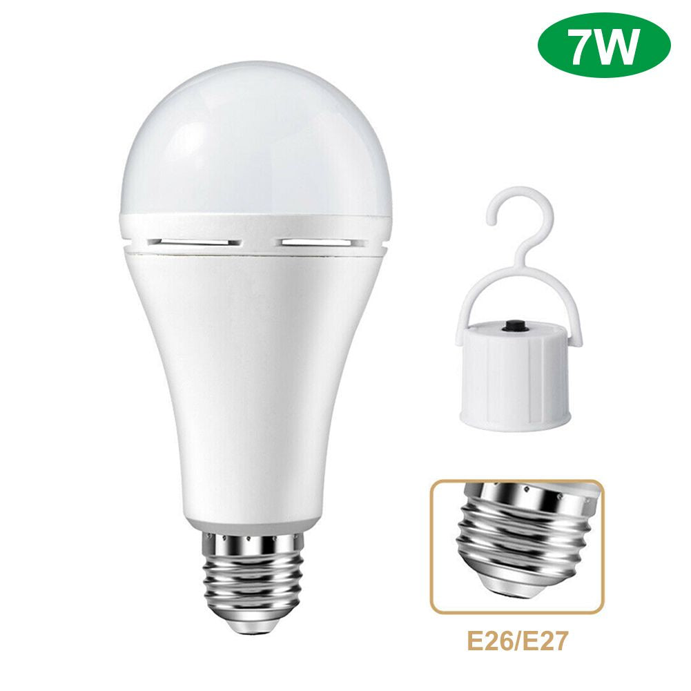 Rechargeable LED Bulb with Emergency Battery Backup