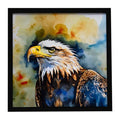 Eagle Artwork in a Contemporary Frame