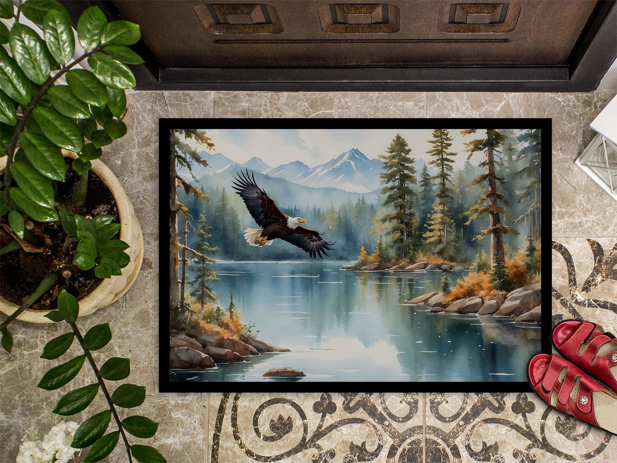 Eagle Doormat: Versatile Indoor/Outdoor Mat with Unique Artwork