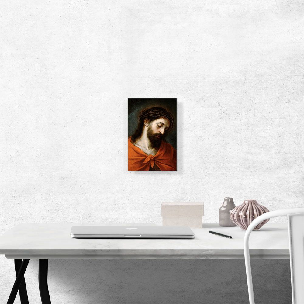 Ecce Homo Jesus Crown of Thorns Premium Canvas Art