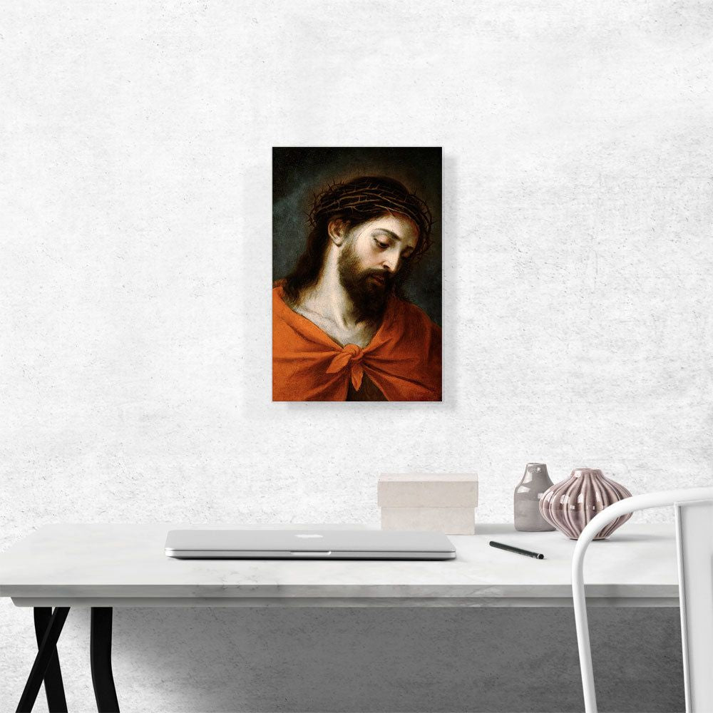 Ecce Homo Jesus Crown of Thorns Premium Canvas Art