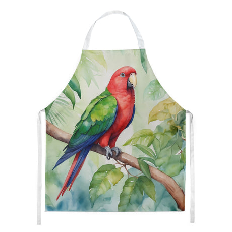 Eclectus Parrot Bib Apron for Cooking, Baking, and Gardening