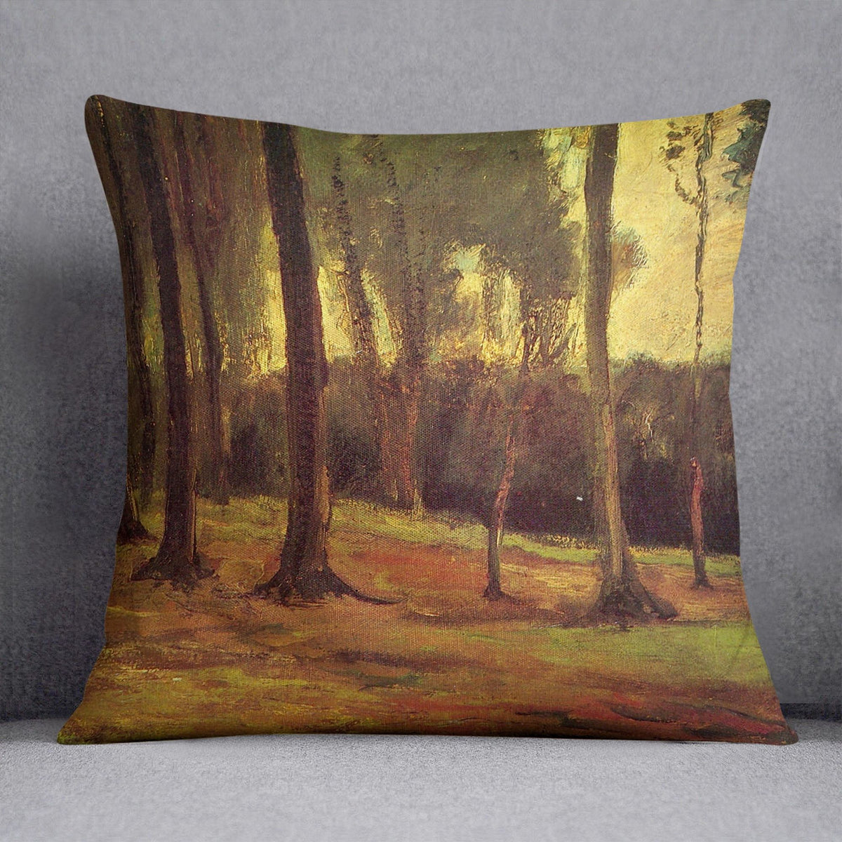 Van Gogh Edge of a Wood Art Cushion