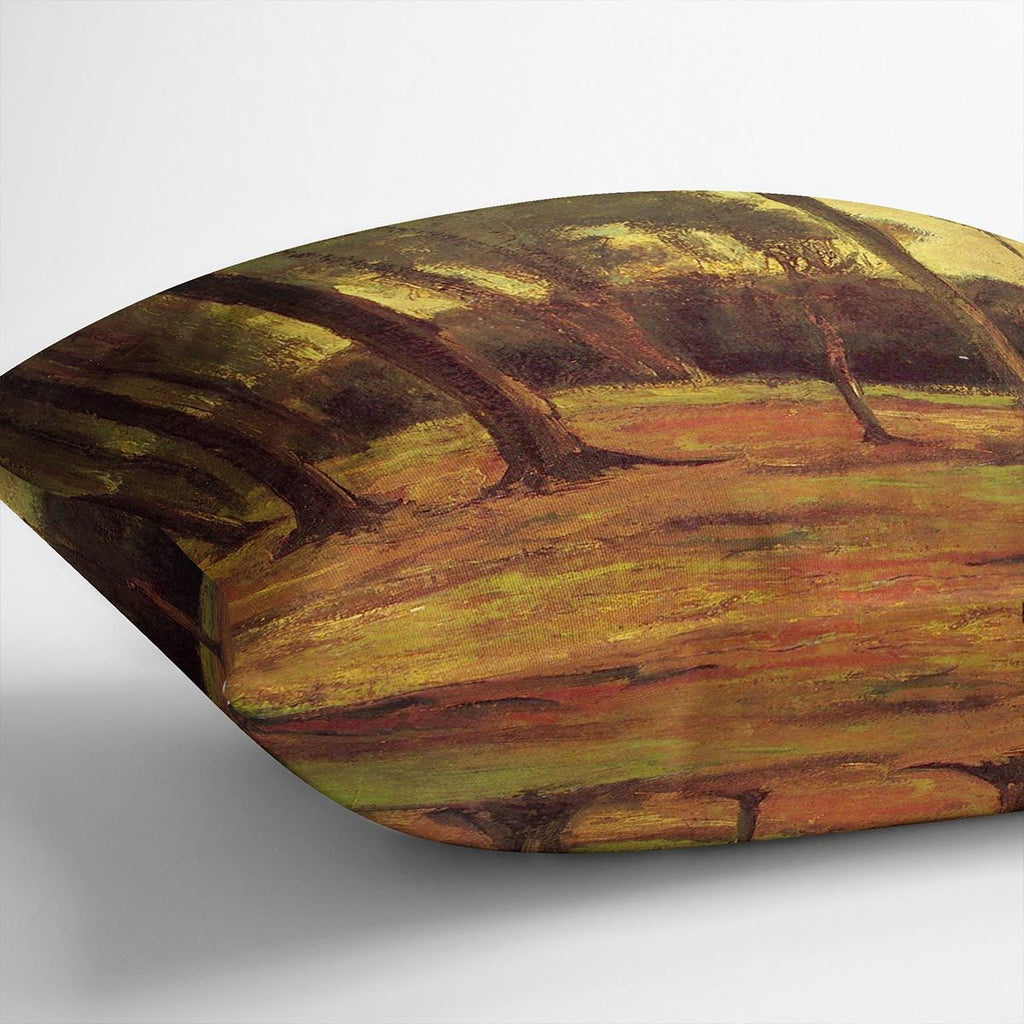 Van Gogh Edge of a Wood Art Cushion