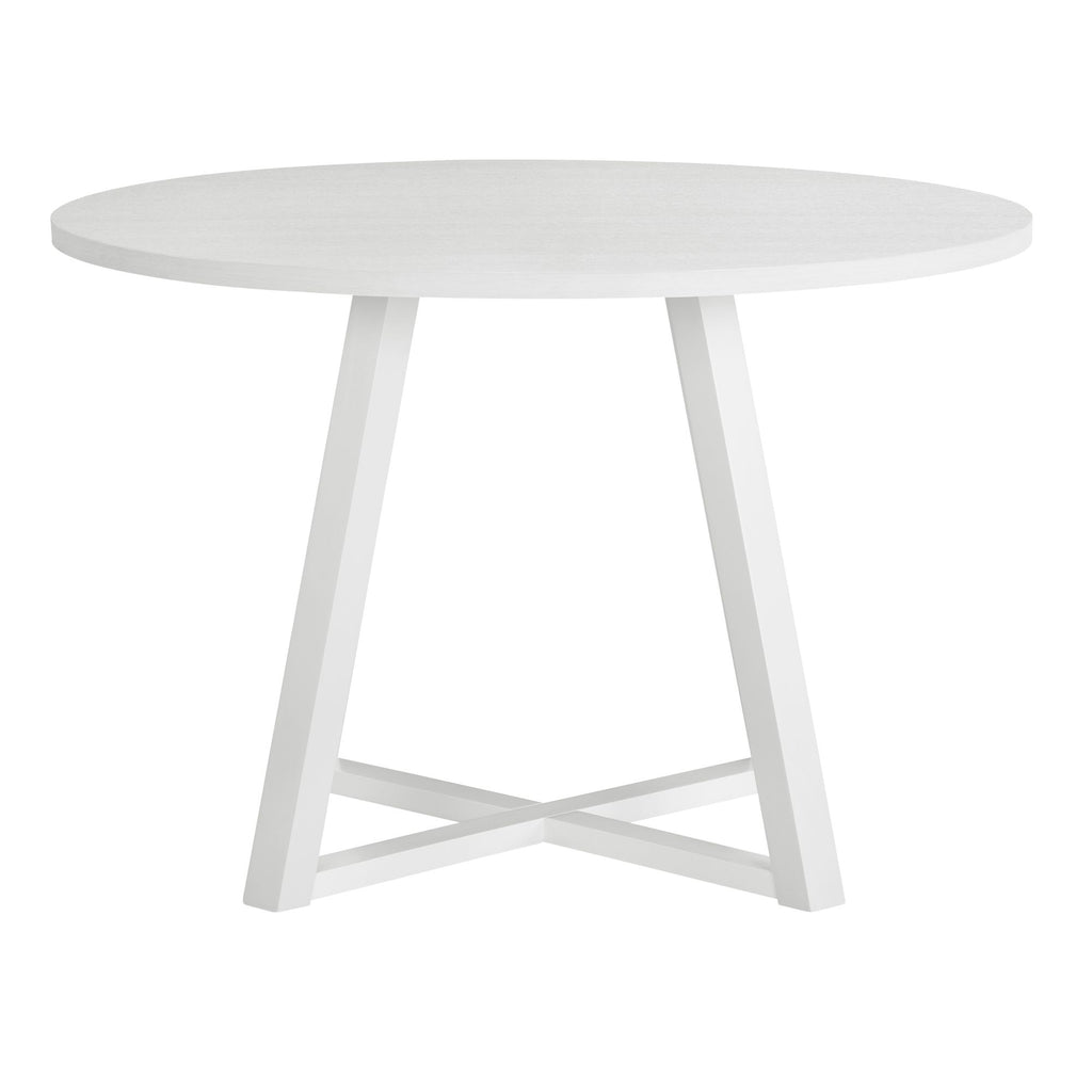 Edo Contemporary Round Trestle Dining Table