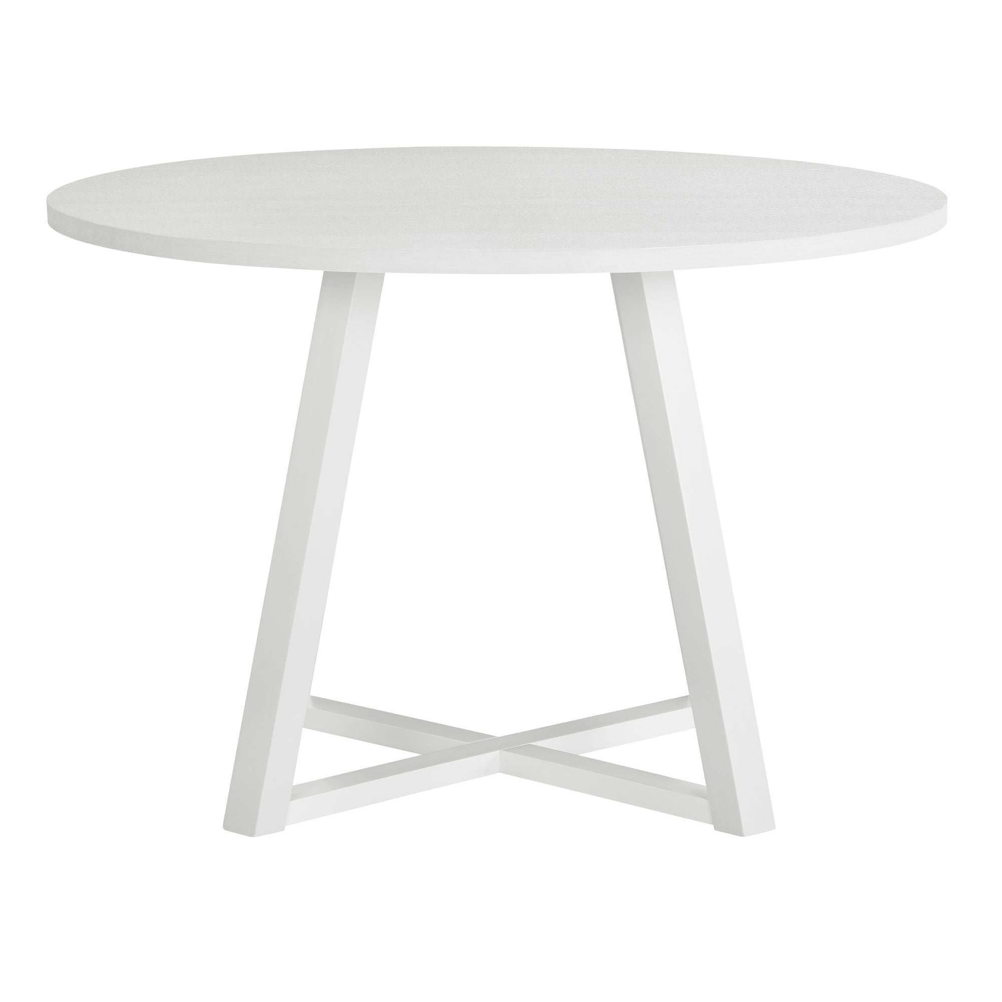 Edo Contemporary Round Trestle Dining Table