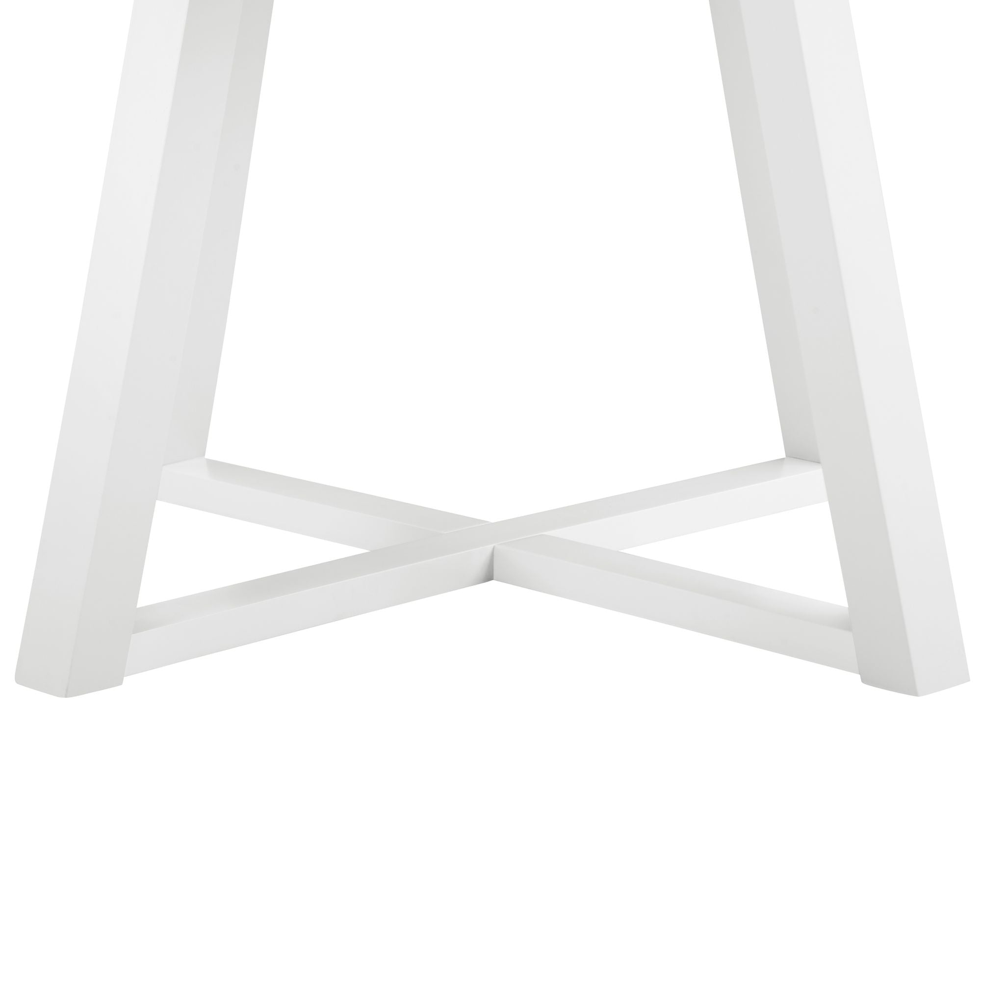 Edo Contemporary Round Trestle Dining Table