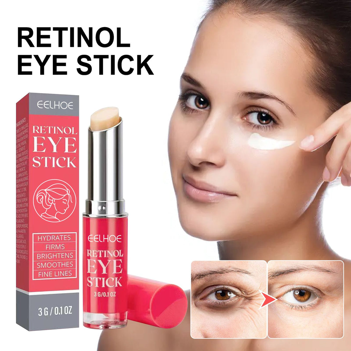EELHOE Retinol Moisturizing Eye Cream Stick