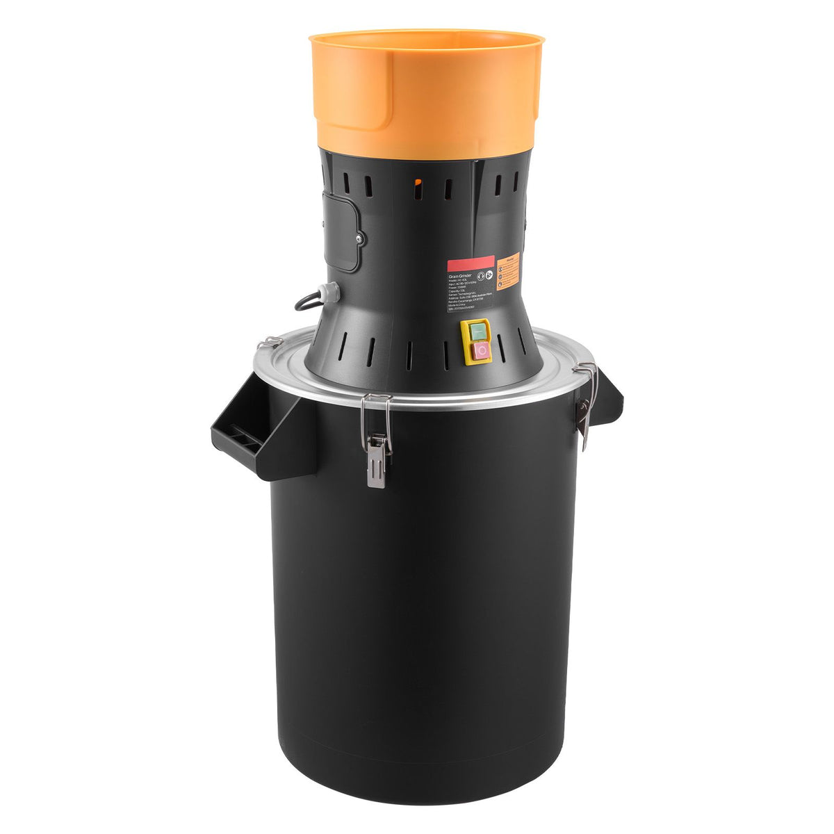 Electric Grain and Spice Mill with Interchangeable Screens
