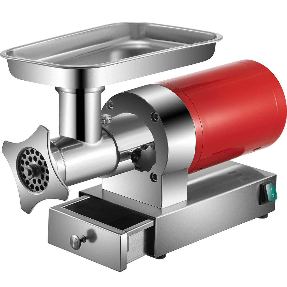 Electric Meat Grinder with Two Plates and Sausage Kit
