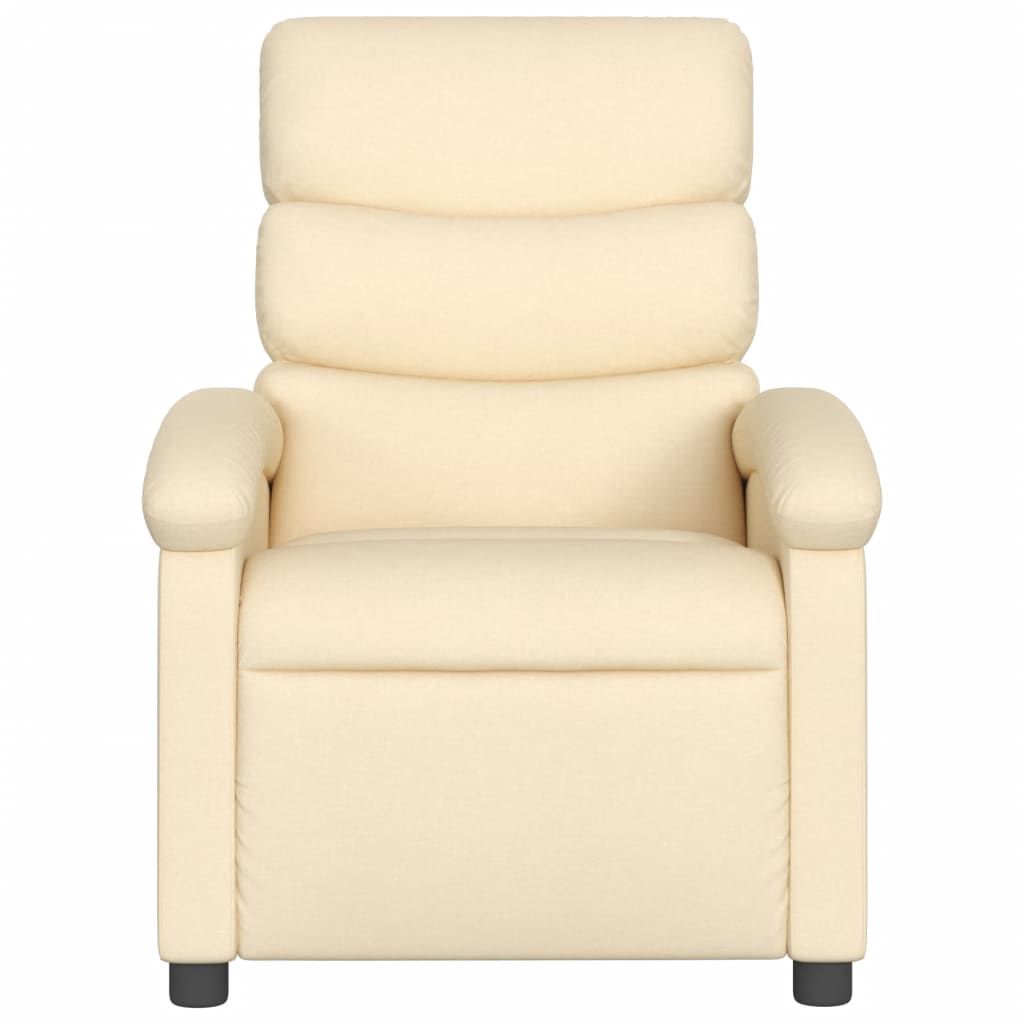 Cream Fabric Electric Recliner Chair – Comfort & Modern Design