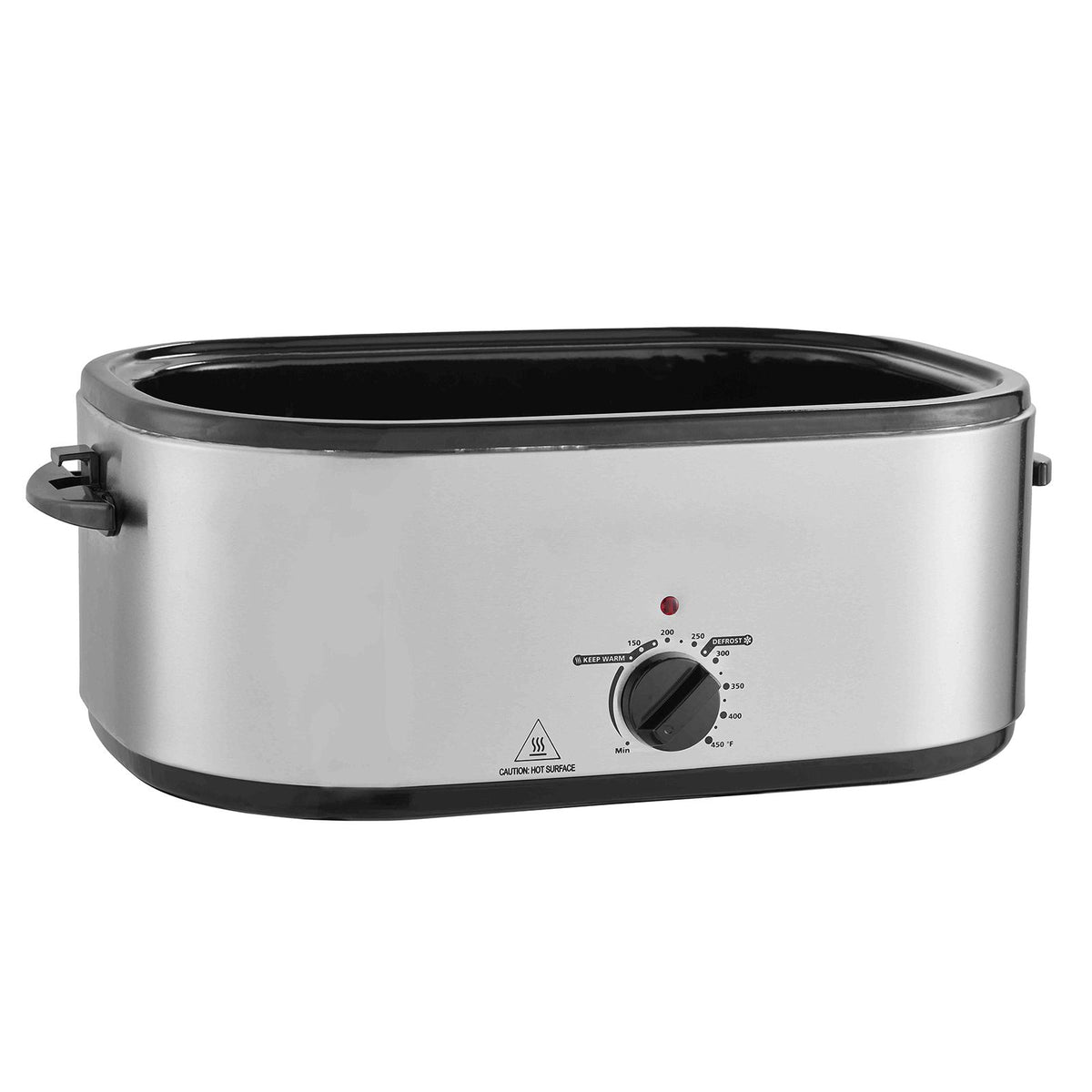 Electric Roaster Oven with Self-Basting Lid and Versatile Cooking Options
