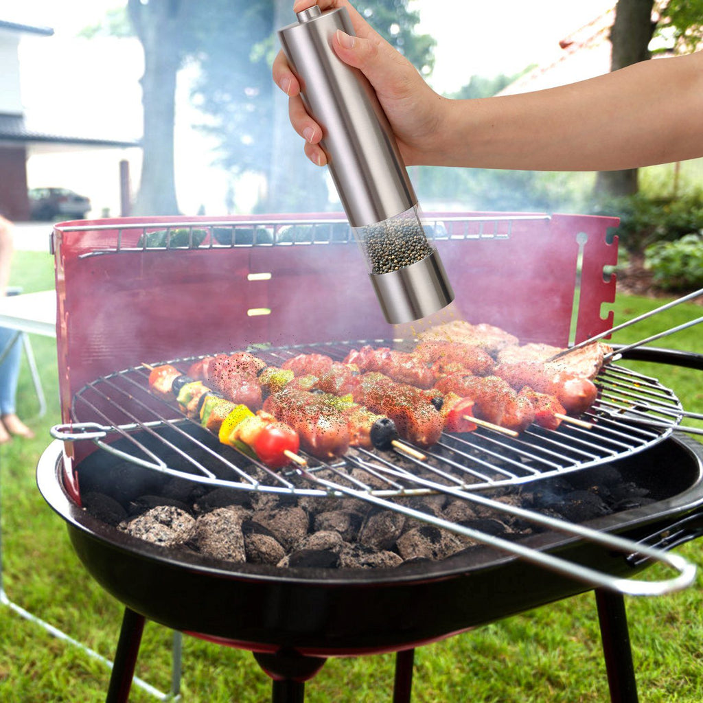 One-Hand Electric Salt and Pepper Grinder