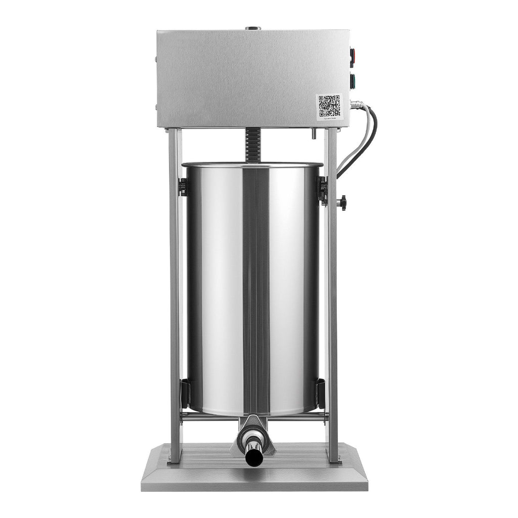 Electric Sausage Stuffer, / 25 L Vertical Meat Stuffer, Stepless Speed Control and