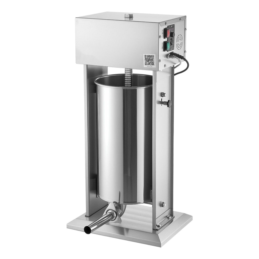 Electric Sausage Stuffer, / 25 L Vertical Meat Stuffer, Stepless Speed Control and