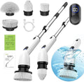 Electric Spin Scrubber – Cordless, IPX7 water-ready, 2 Speeds up to 450RPM